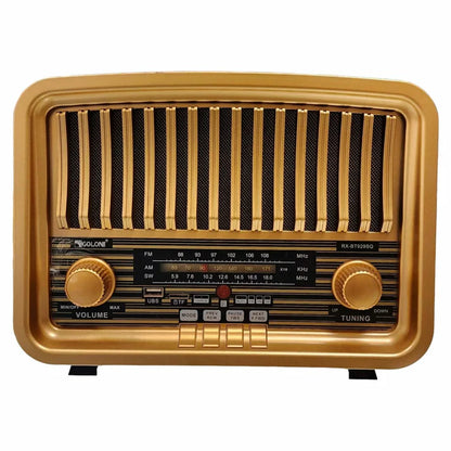 Multi-Function Rechargeable Solar Bluetooth Speaker with Radio, 2.4G Audio & Card Slot with Remote