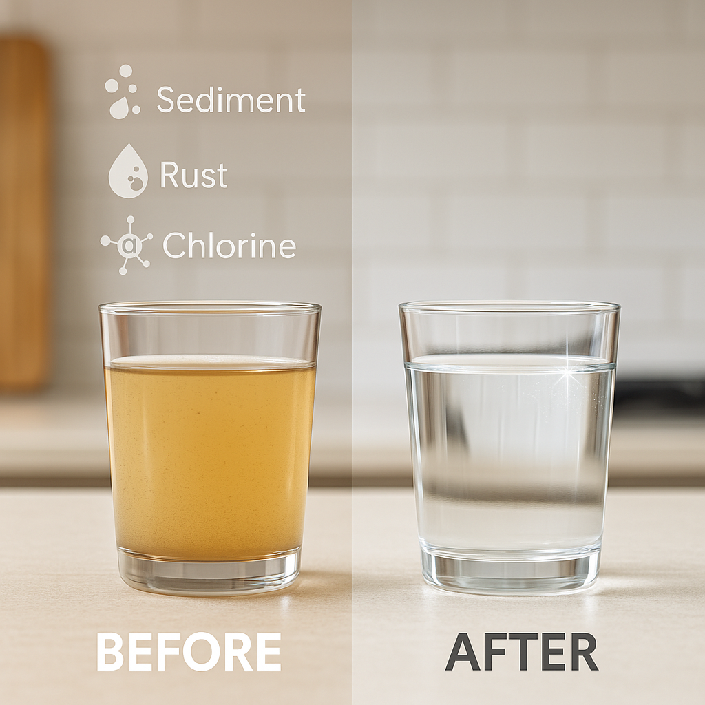 PERFECT Water Filtration System & Purifier with 5-Stage Reverse Osmosis Technology for Clean, Healthy, Great-Tasting Drinking Water - with Installation