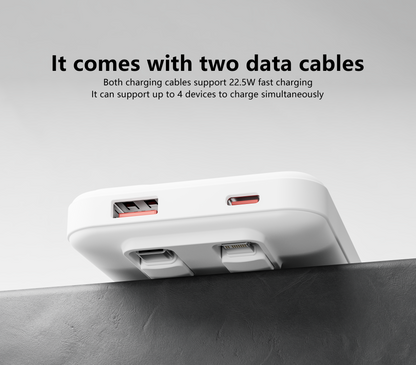 Capacity 10000mAh/3.7V, Colour - Black/White