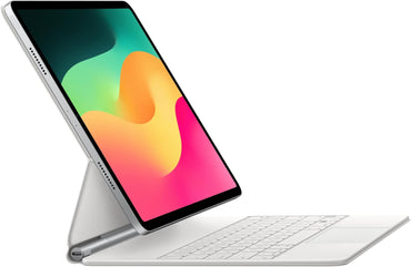 لوحة مفاتيح أبل ماجيك لجهاز آيباد برو 12.9 بوصة من الجيل الخامس - أبيض