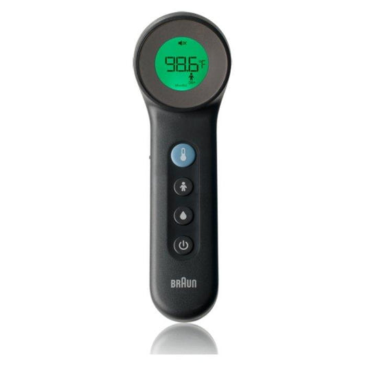Braun 3-in-1 No Touch Thermometer for Adults and Babies (BNT400 B) - 10007492