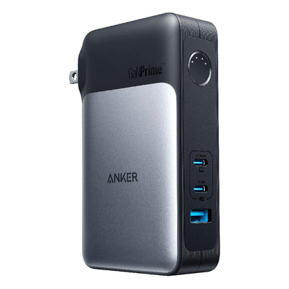 Anker 733 Power Bank (GaNPrime PowerCore 65W), 10000mAh, 30W USB-C Portable Charger with 65W Wall Charger, A1651211- Black