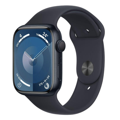 Apple Watch Series 9 GPS 41mm Midnight Aluminum Case with Midnight Sport Band - Small