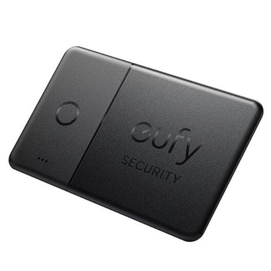 Eufy Security SmartTrack Card with Ultra-Loud Alarm for Apple iPhone/iPad, T87B2011 - Black