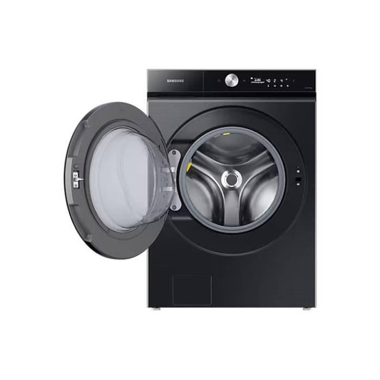 Samsung Front Load Washer Dryer, 21 KG Washing Capacity, 12 KG Drying Capacity, WD21B6400KV – Black