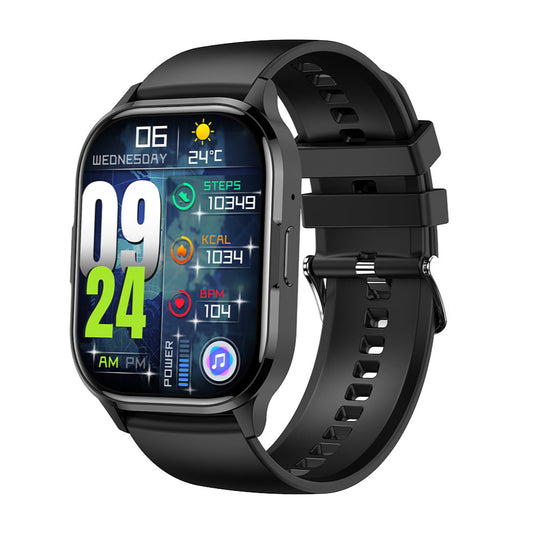SIA SW 8002 Smart watch Jieli 7012, 2.01" Amoled BT call BLK