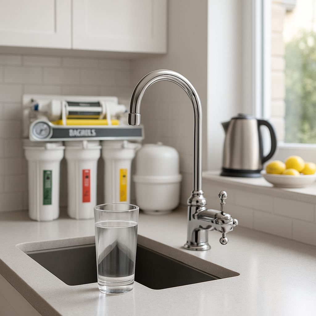 PERFECT RO Water Filtration & Purifier System with 6-Stage Reverse Osmosis, 75GPD Membrane & Mineral Boost for Clean, Healthy, Great-Tasting Drinking Water - with Installation