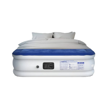 Luxchoice Queen Air bed with Built-in Electric Pump Inflatable Mattress