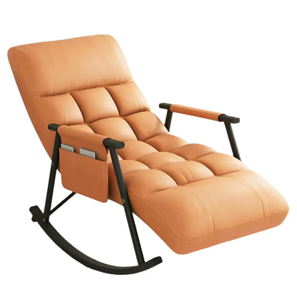 Rocking Chairs for Living Room, Bedroom, Modern Armchair with 5 Reclining Positions and Side Pocket