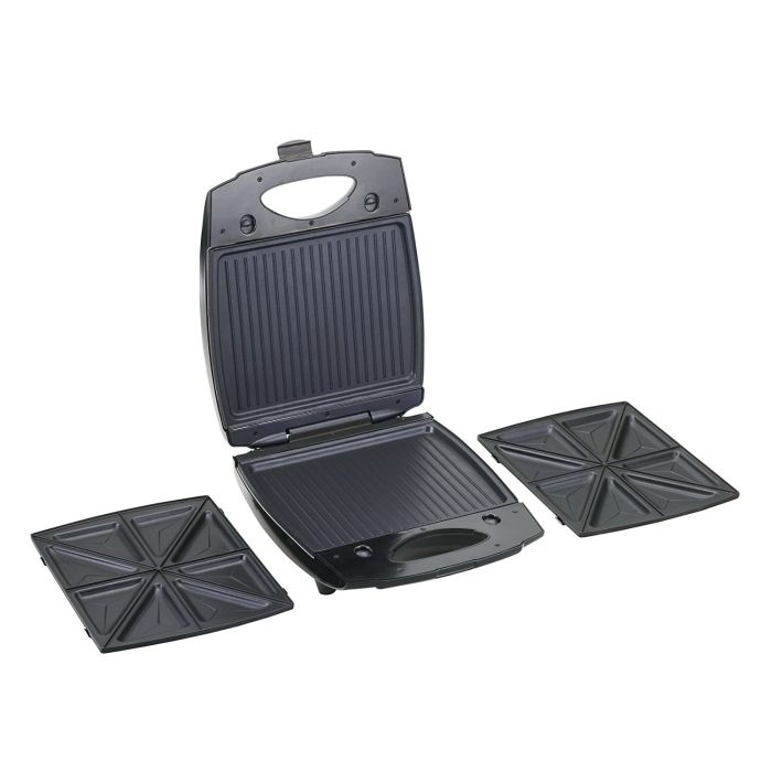 BLACK+DECKER Multiplate 4-Slice Sandwich Maker & Grill 1400W