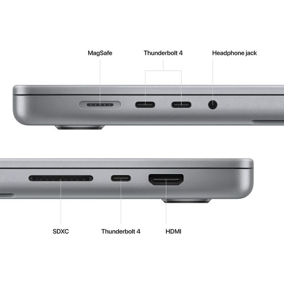 APPLE MACBOOK PRO Z174001KN 16"M2PRO 12CPU/19GPU/32GB/1TB - SPACE GREY (ARABIC)