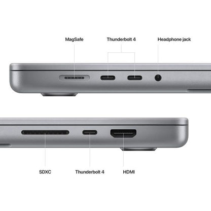 APPLE MACBOOK PRO Z174001KN 16"M2PRO 12CPU/19GPU/32GB/1TB - SPACE GREY (ARABIC)
