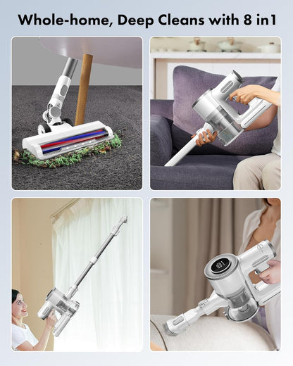 MOVELL - Cordless Vacuum Cleaner with LED Display