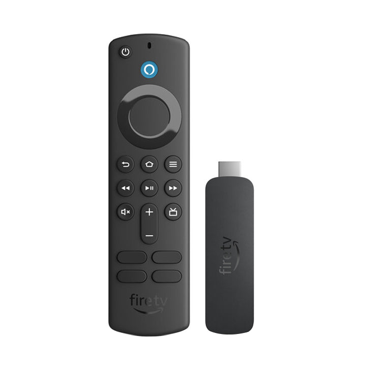 Amazon Fire TV Stick 4K Streaming Device, Wi Fi 6, Alexa Voice Remote   Black