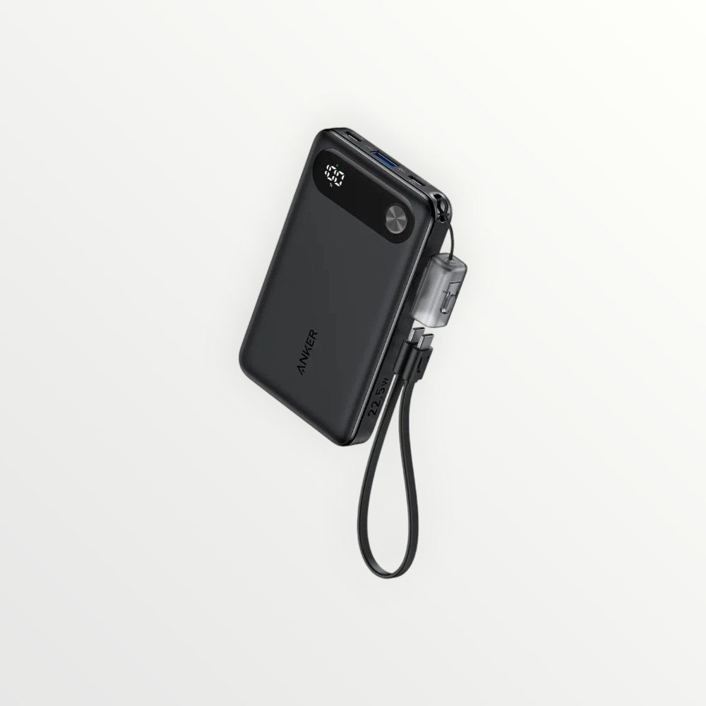 Anker Power Bank (10K, 22.5W) -Black - [A1257H11]