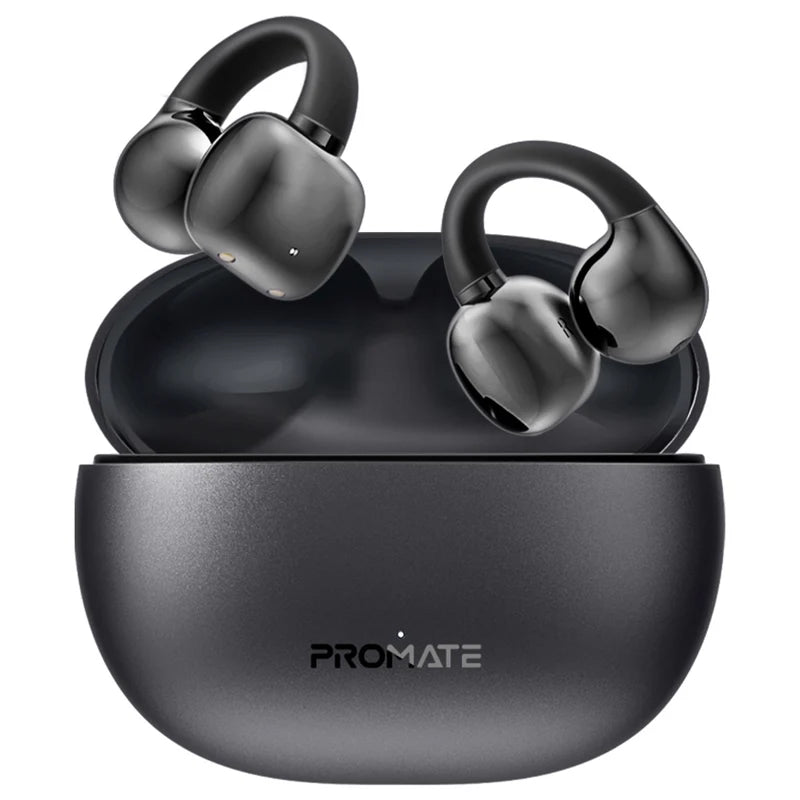 Promate AudioFit™ Open Ear Clip On TWS Earbuds w/ IntelliTouch