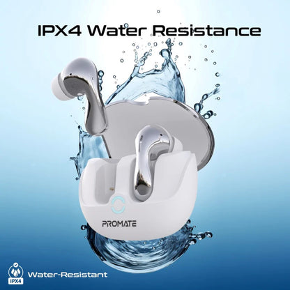 سماعات أذن Promate عالية الدقة الهجينة ANC TWS مع تقنية Intellitouch