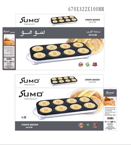 SUMO CREPE MAKER SX-8188