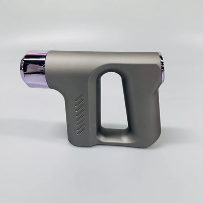 Deep Tissue Multifunctional Facial Massage Gun with 5-Speed Adjustment, Noise Reduction & 4 Interchangeable Heads for Muscle Recovery & Pain Relief