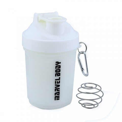 Protein Shaker 400ml White