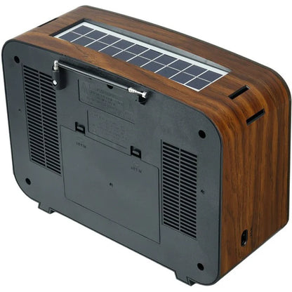 Multi-Function Rechargeable Solar Bluetooth Speaker with Radio, 2.4G Audio & Card Slot with Remote