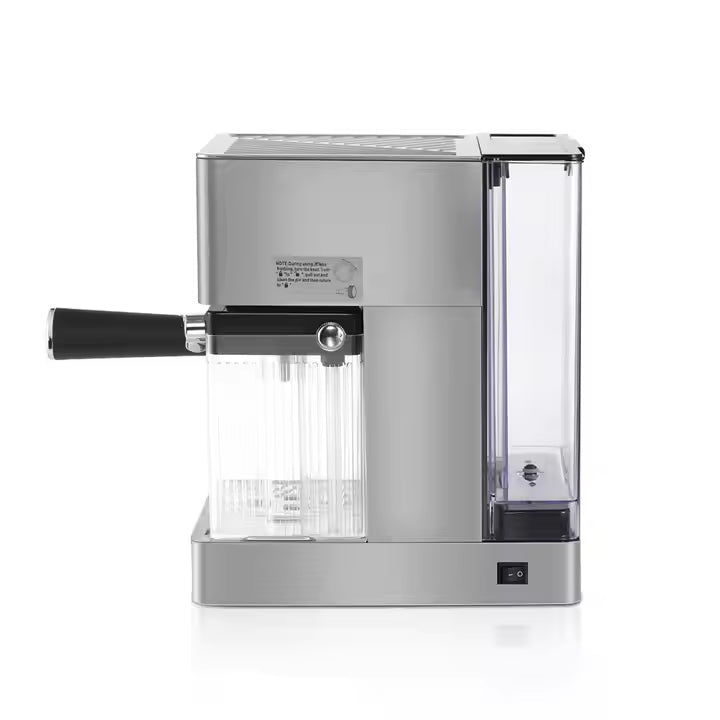 RAF 4-in-1 Automatic Stainless Steel Dual Coffee Maker Machine – 1.8L Capacity