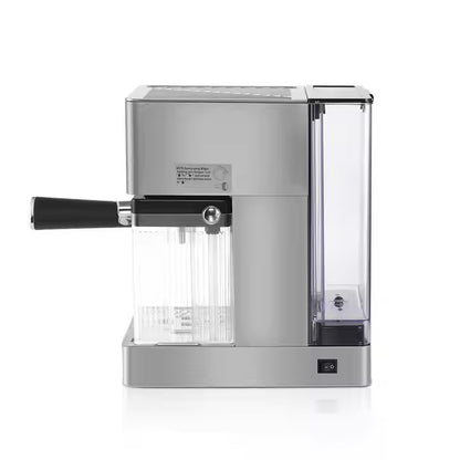 RAF 4-in-1 Automatic Stainless Steel Dual Coffee Maker Machine – 1.8L Capacity