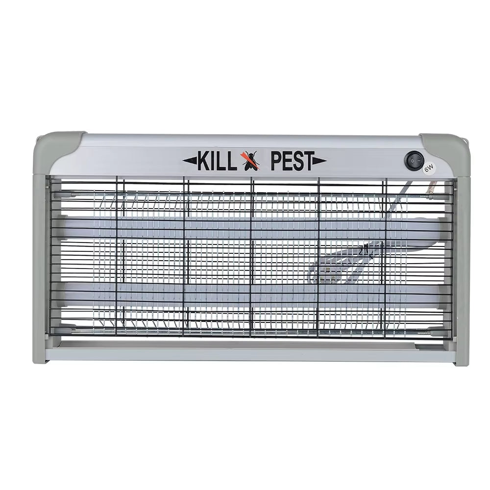 Electric Lamp Insect Killer & Bug Fly Zapper with UV-A Double Tube & Chain for Hanging - 20W/30W/40W