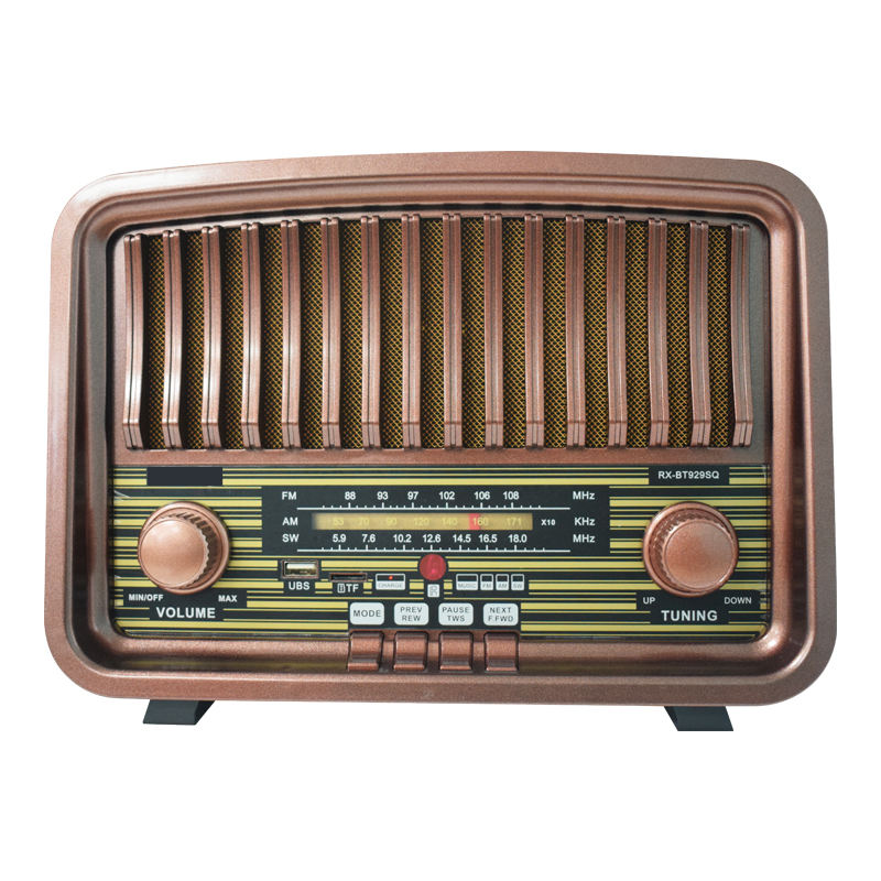 Multi-Function Rechargeable Solar Bluetooth Speaker with Radio, 2.4G Audio & Card Slot with Remote