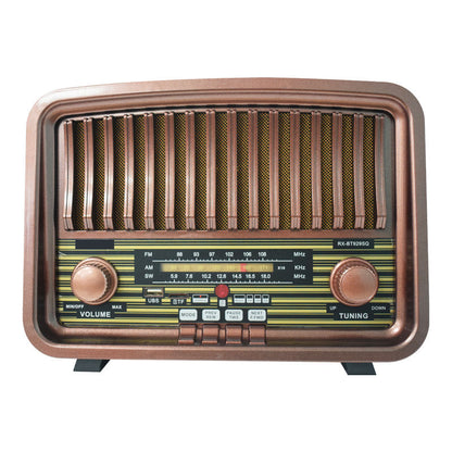 Multi-Function Rechargeable Solar Bluetooth Speaker with Radio, 2.4G Audio & Card Slot with Remote