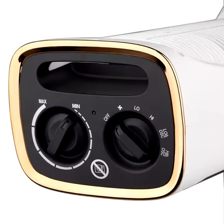 RAF Rapid Heating Ceramic Fan Heater 2000W - Low Noise & 5 Gear Adjustable