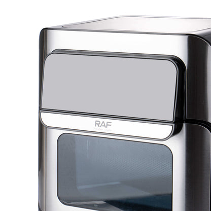 RAF 12L Digital Air Fryer Oven with Rotisserie, 1800W Power, Touchscreen Control & 360° Hot Air Circulation