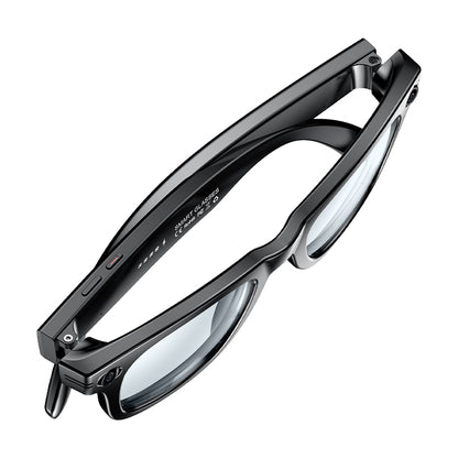 Smart Shooting Glasses Wearable Video Recording BT Audio Call AI Translation Outdoor Smart Sunglasses for Driving