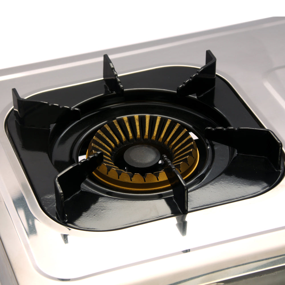 WENICE Stainless Steel Table Top Gas Stove 2 burner Cooketops Hot Sell Stove Bengal Deluxe Gas Stove