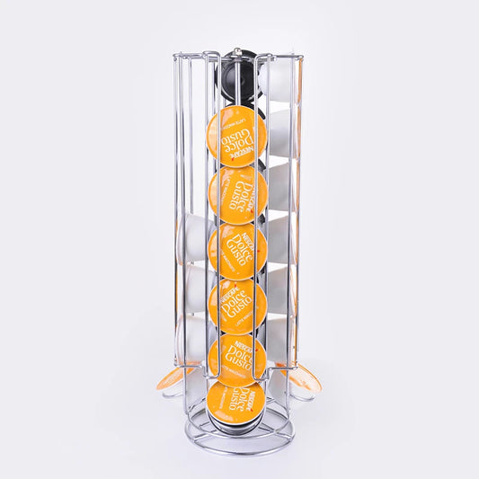 18 Pieces Dolce Gusto Coffee Pod Capsules Holder Stand - Sleek Capsule Storage Rack