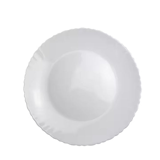 Opal 32-Pieces Modern Rounded Glassware Dinner Dish Set