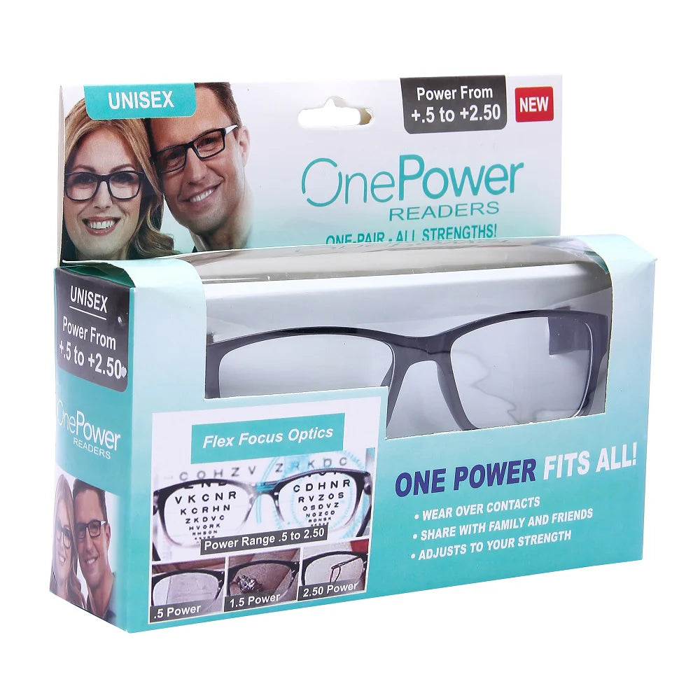 ONE POWER READERS GLASS