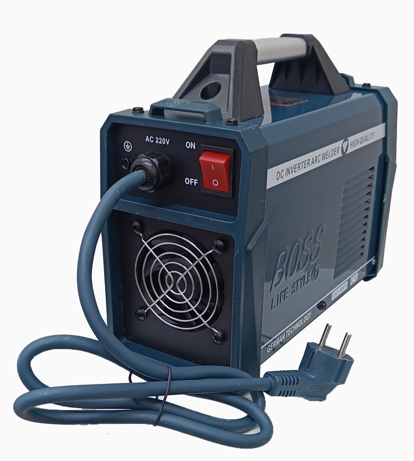 BOSS IGBT Inverter Welding Machine with Digital Display, High Efficiency & Overheat Protection - 220V & 400A