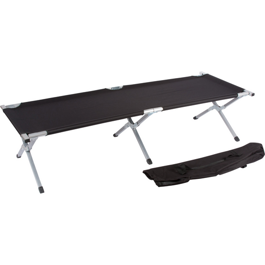 Portable Folding Stainless Steel Camping Chair-Bed
