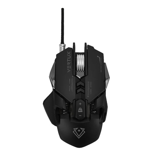 Vertux Indium Wired Gaming Mouse Grey (6959144047287)