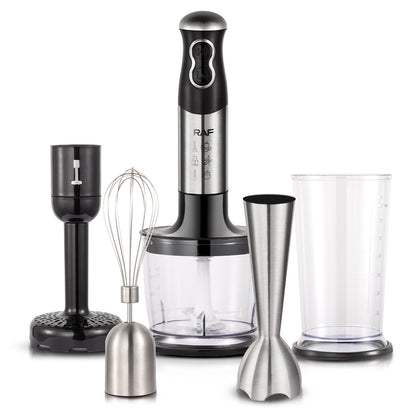 RAF 5-in-1 Wireless Charging Blender Set with Portable Handheld Mixer - 500W