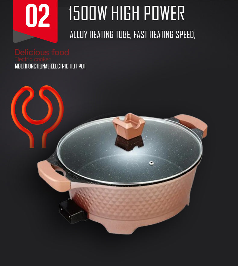 9-in-1 Multi-Purpose Electric Cooking Pot - 9 Litres