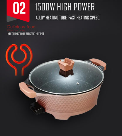 9-in-1 Multi-Purpose Electric Cooking Pot - 9 Litres