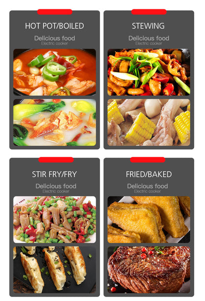 9-in-1 Multi-Purpose Electric Cooking Pot - 9 Litres