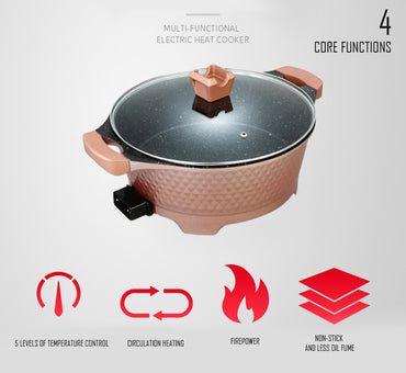 9-in-1 Multi-Purpose Electric Cooking Pot - 9 Litres
