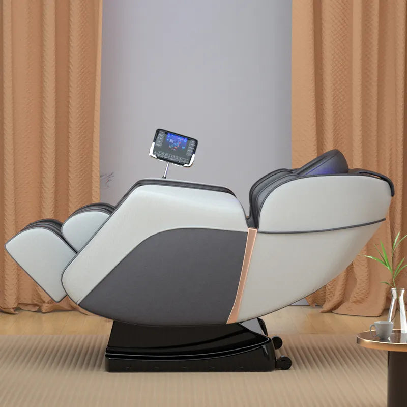 Luxury Full-Body Shiatsu Massage Chair with Hi-Fi Sound, Zero-Gravity Experience & Heat Therapy