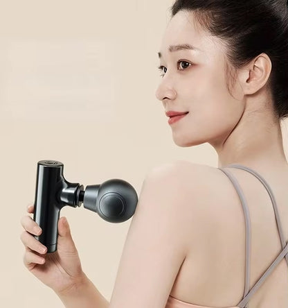 Portable Mini Rechargeable 3 Speed Fascial Massage Gun for Muscle Relaxation & Fun