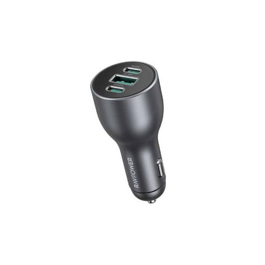 Ravpower 100W Global car charger, 3 ports, RP-VC1011 - Gray