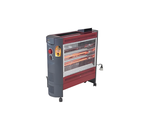 Heater QUARTZ 2400W UK 3 PIN PLUG WITHOUT FAN 3 LEVELS