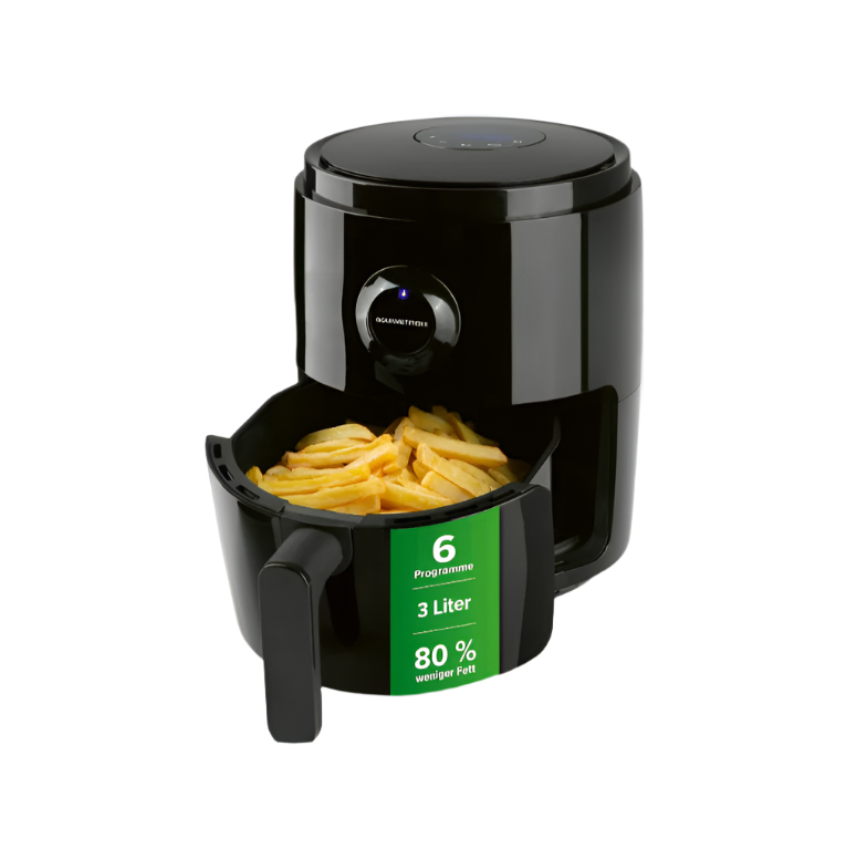 GOURMETmaxx Hot Air Fryer | 3L Airfryer With Timer & Touchscreen